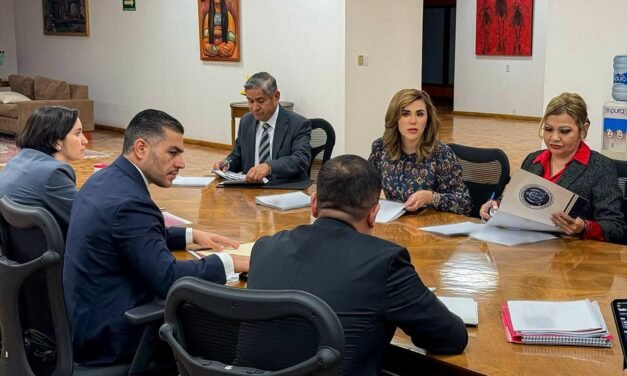 DEFINE GOBERNADORA MARINA DEL PILAR CON AUTORIDADES FEDERALES ESTRATEGIAS PARA REFORZAR SEGURIDAD EN BC