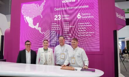 DESPEGA BAJA CALIFORNIA CON NUEVA RUTA VOLARIS Y MAYOR CAPACIDAD DE TRANSPORTE AÉREO: GOBERNADORA MARINA DEL PILAR EN TIANGUIS TURÍSTICO