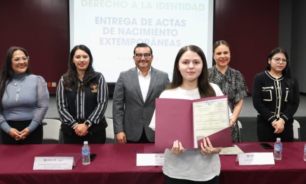 ENTREGA GOBIERNO MUNICIPAL CERCA DE 200 ACTAS DE NACIMIENTO EXTEMPORÁNEAS