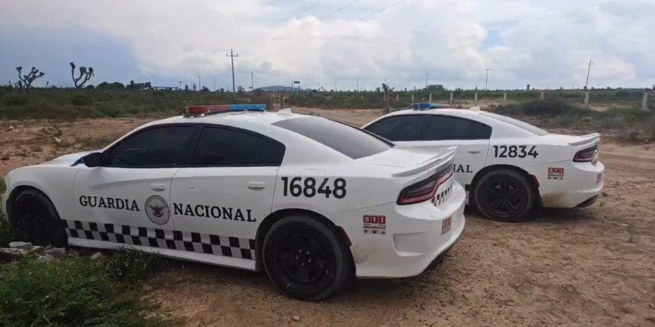 DECOMISAN PATRULLAS DE LA GUARDIA NACIONAL CLONADAS USADAS PARA ASALTAR 