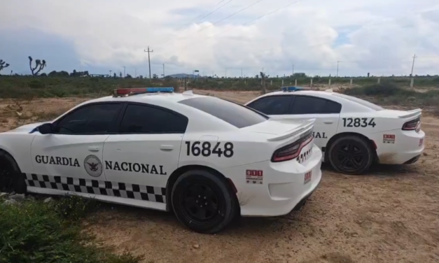 DECOMISAN PATRULLAS DE LA GUARDIA NACIONAL CLONADAS USADAS PARA ASALTAR 