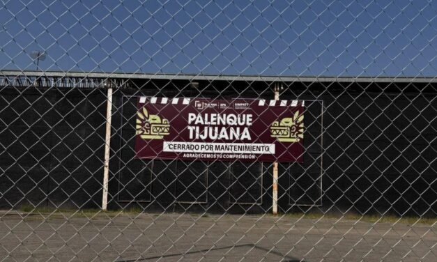 PALENQUE DE TIJUANA CIERRA TEMPORAL POR TRABAJOS DE MANTENIMIENTO