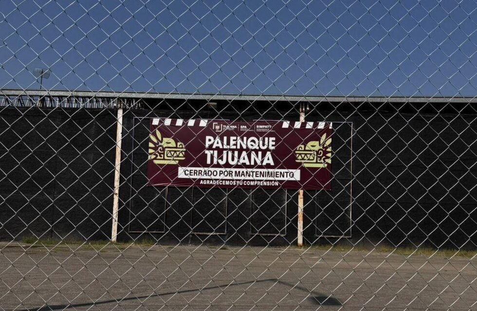 PALENQUE DE TIJUANA CIERRA TEMPORAL POR TRABAJOS DE MANTENIMIENTO