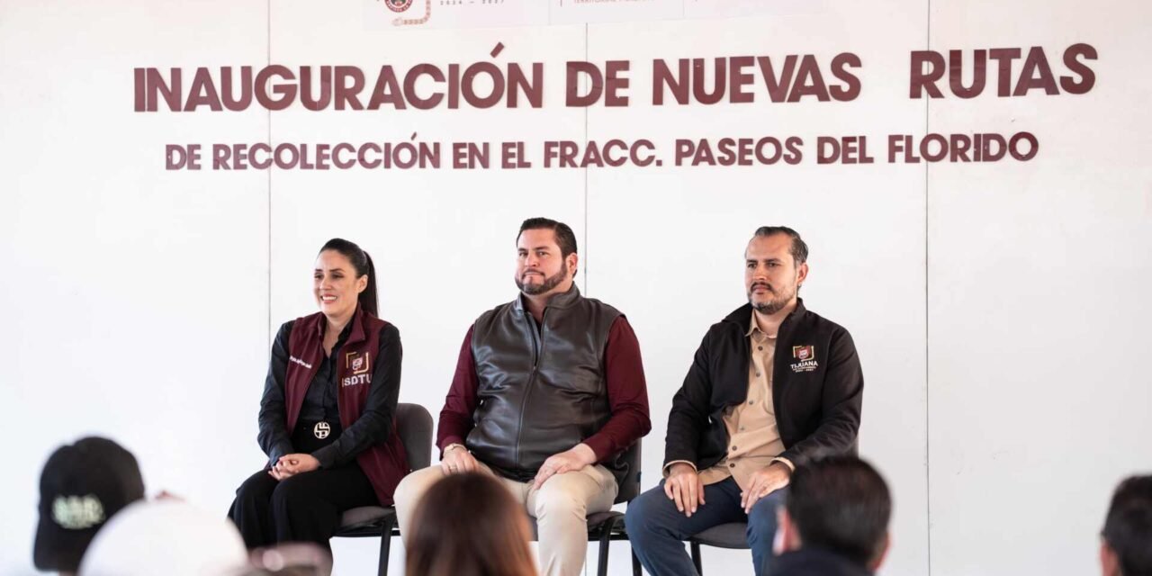 PONEN EN MARCHA SIETE NUEVAS RUTAS DE RECOLECCIÓN DE BASURA EN PASEOS DEL FLORIDO