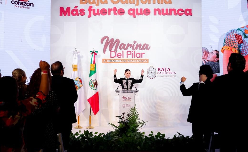 EN SU 4° INFORME, LA GOBERNADORA MARINA DEL PILAR ANUNCIA LA CREACIÓN DE BECA CORAZÓN DE CIMARRÓN 