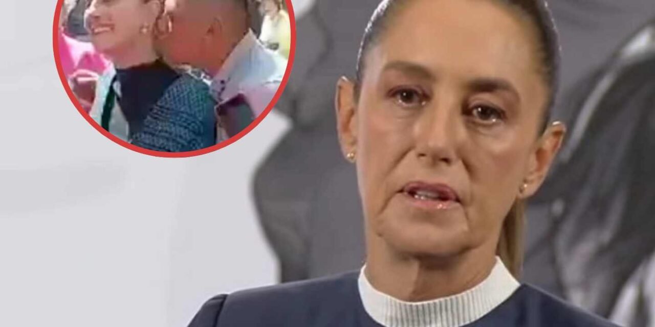 SHEINBAUM DENUNCIA ANTE LA FISCALÍA A HOMBRE QUE INTENTO BESARLA Y ABRAZARLA SIN CONSENTIMIENTO