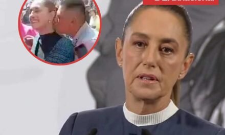 SHEINBAUM DENUNCIA ANTE LA FISCALÍA A HOMBRE QUE INTENTO BESARLA Y ABRAZARLA SIN CONSENTIMIENTO