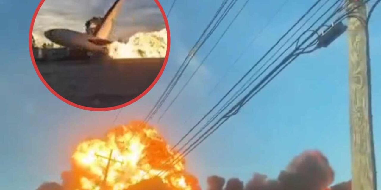 AVIÓN DE CARGA DE UPS SE ESTRELLA EN LOUISVILLE, DEJANDO AL MENOS 12  MUERTOS