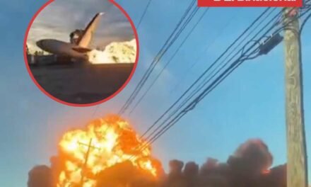 AVIÓN DE CARGA DE UPS SE ESTRELLA EN LOUISVILLE, DEJANDO AL MENOS 12  MUERTOS